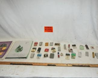 Zippo lighters and books