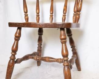 19th Century Smokers Bow Office or Desk chair