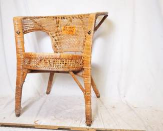 Woven Rattan Caned Tub Chair