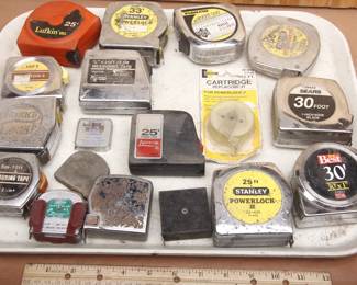 tape measures some USA stanley lufkin