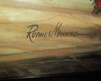 Steffans signature on painting