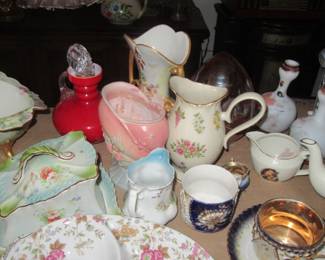 Steffans cheese saver pitcher cup saucer sugar and more