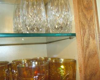 Steffans crystal tumblers