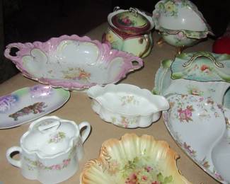 Steffans hand painted dishes