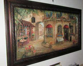 Steffans painting in livingroom