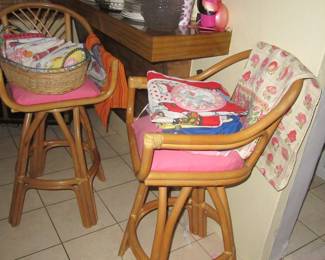 Steffans bamboo stools