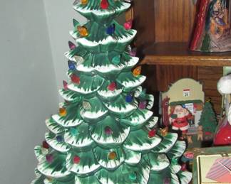 Steffans xmas lighted tree