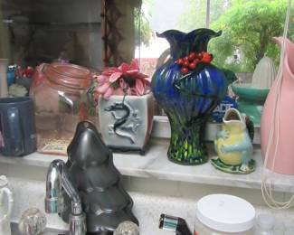 Steffans vases and pitchers