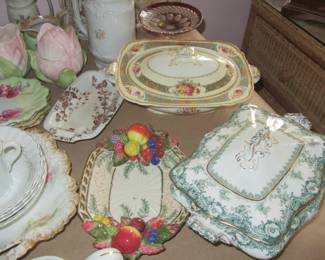 Steffans porcelain serving pieces