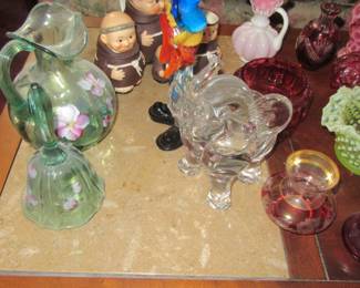 Steffans fenton hobnail, elephant, coin spot