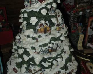 Steffans another porcelain lighted tree