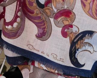 Oscar de la Renta scarf