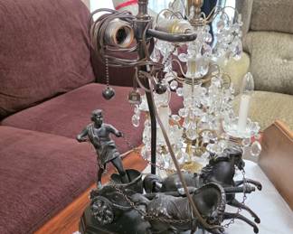 Neoclassical Gladiator Vintage lamp