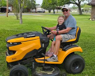 Cub Cadet LT46 model 13AQA9TTA10. 2 years old less than 70 hours of use, Kohler motor