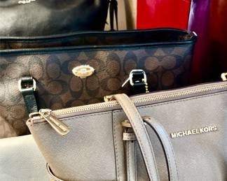 MICHAEL KORS, COACH, HANDBAGS.