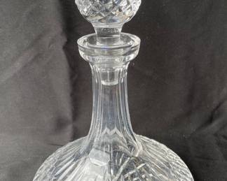 Waterford Crystal Lismore Ships Decanter