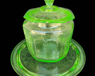 Green Uranium Glass collectible