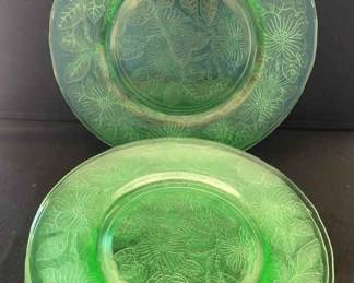 Vaseline glass plates