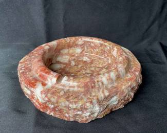 Unusual Stone Ashtray