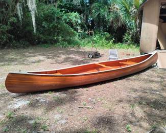 Wabnaki Cedar Canoe 16 ft custom made. Kept Indoors. Excellent Condition. Light use and stored for past 14 years.