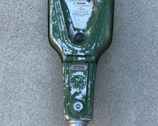 Old parking meter