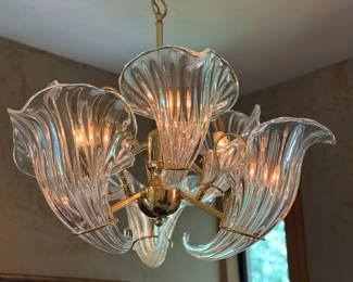 Murano Cornucopia Chandelier has just been added to the sale!