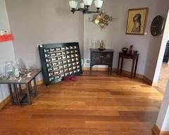 WOOD ART PIECE- VERY HEAVY - beautiful addition to your home!