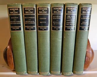 77 CollectionOfSixHardcoverBooksByHonordeBalzac