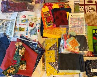 163 QuiltKitsandPatternsandFabric