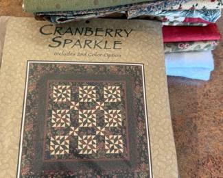 140 ThimbleberriesCranberrySparkleQuiltKitExtraYardage