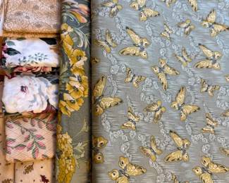 168 SoftPastelsFloralFallFabricYardage
