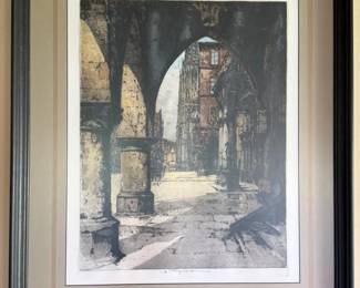 92 MunichSignedArtPrintByLuigiKasimir