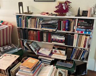 Only one of many sections of books