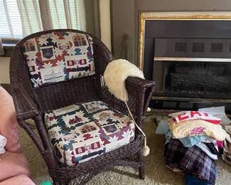 Wicker chair