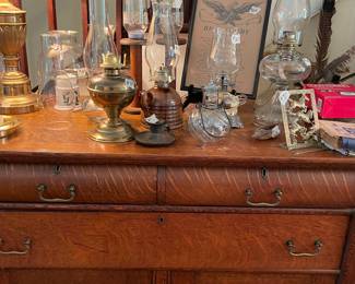 A plethora of hurricane lanterns
