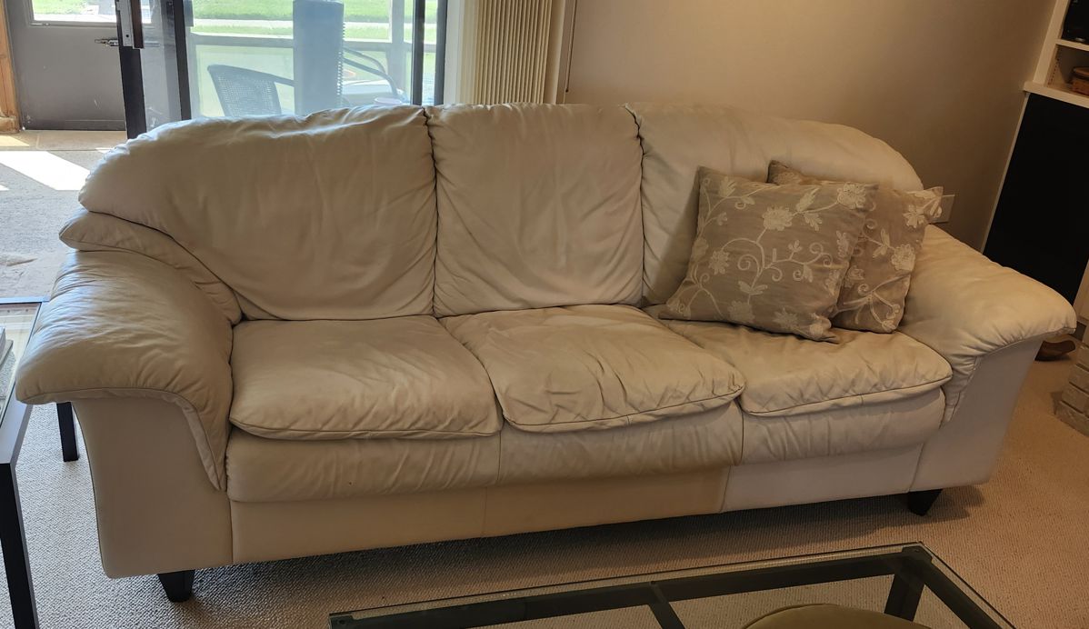 Leather sofa. Excellent condition.