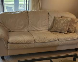 Leather sofa. Excellent condition.
