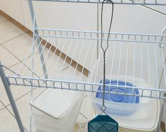 Metal shelf