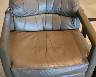 Leather armchair