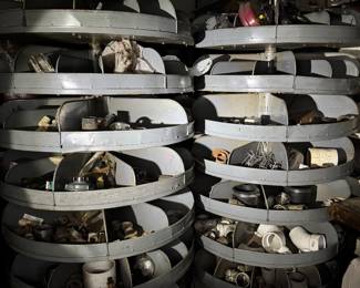 Shelving with fittings