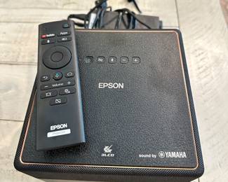 Epson, Projector. Also a 6' Movie Screen is Available