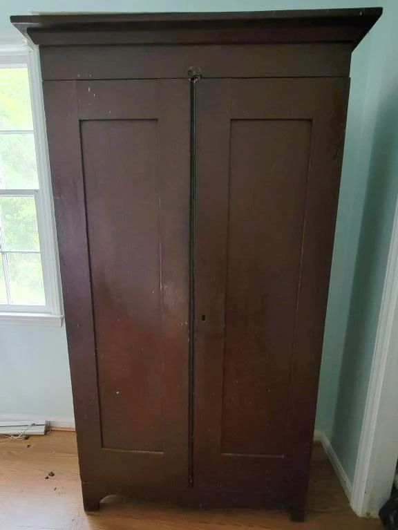1 - Antique Wardrobe - 74" x 42" x 19"