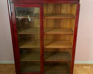 28 - Bookcase - AS-IS - Broken Door
