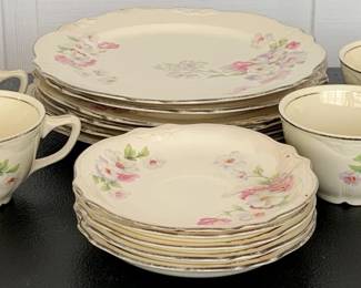 157 - 15 Piece Set Homer Laughlin China