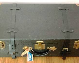 113 - Antique Trunk - 10" x 27" x 14"