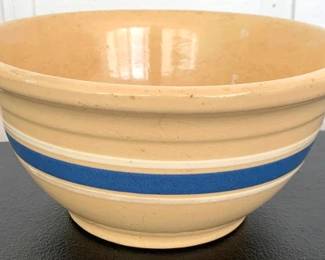167 - Ovenware #9 USA Blue Ring Mixing Bowl 9" Round