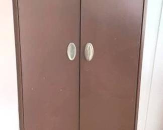 143 - Metal Cabinet - 62" x 24" x 19"