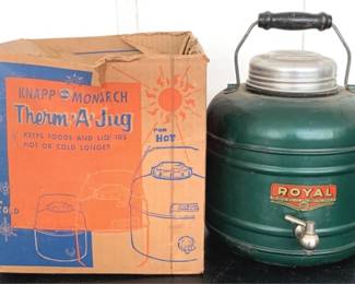179 - Royal Therm-A-Jug with Original Box - 12" x 7"