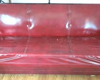 39 - Mid Century Nail Head Sofa - 81" x 33" x 33"