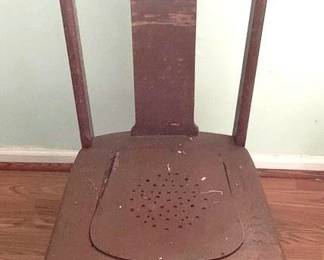 108 - Chair - 40" x 20" x 20"